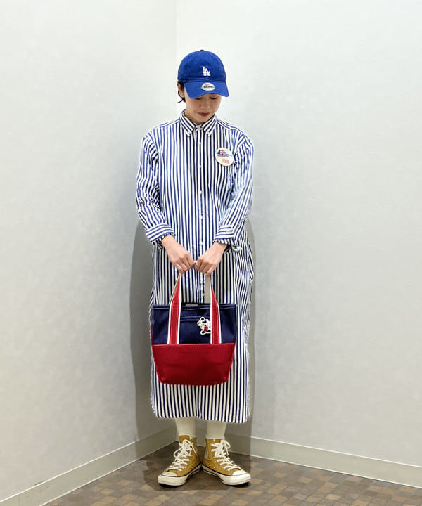 葵さんの「BEAMS WOMEN｜L.L.Bean / Deep Bottom Deluxe Boat and Tote S」を使ったコーディネート