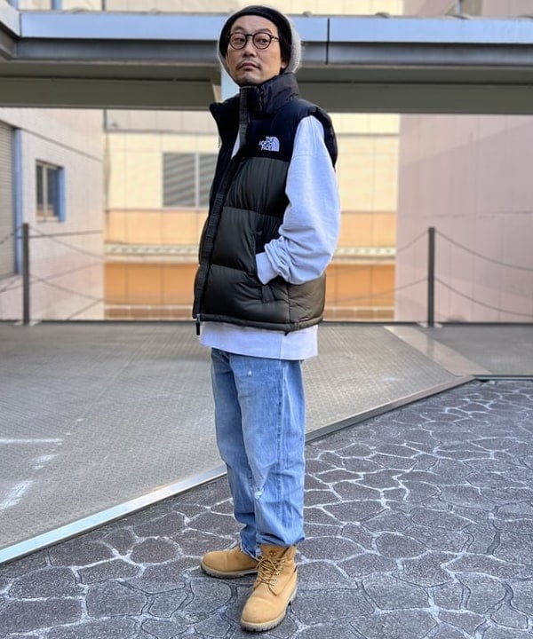 ザキサンさんの「BEAMS WOMEN｜THE NORTH FACE / Nuptse Vest」を使ったコーディネート