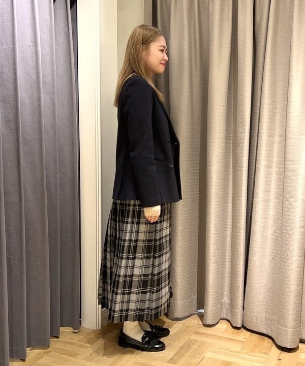 千田 静香さんの「BEAMS WOMEN｜PHILIPPE AUDIBERT / ALBA ネックレス シルバー」を使ったコーディネート