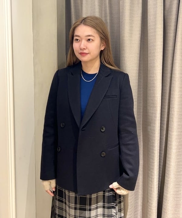 千田 静香さんの「BEAMS WOMEN｜PHILIPPE AUDIBERT / ALBA ネックレス シルバー」を使ったコーディネート