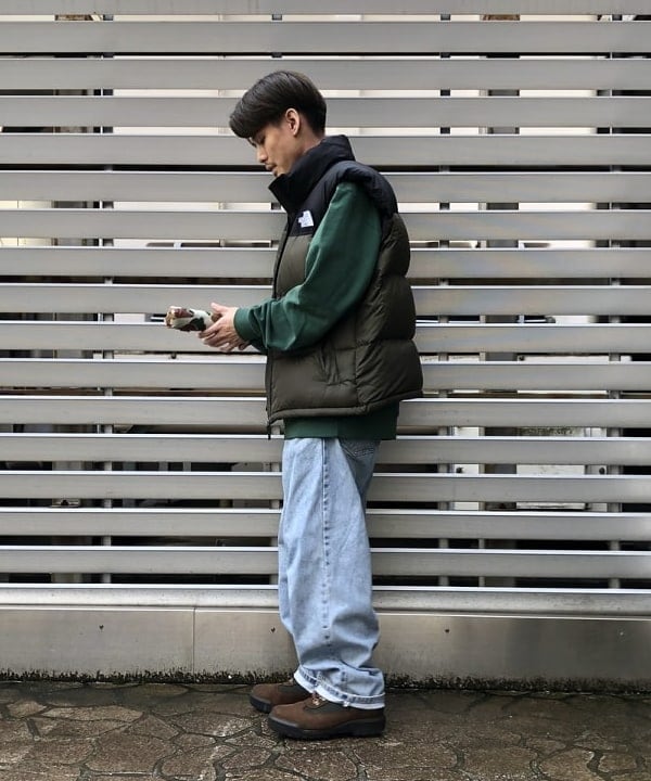 ホサカさんの「BEAMS WOMEN｜THE NORTH FACE / Nuptse Vest」を使ったコーディネート
