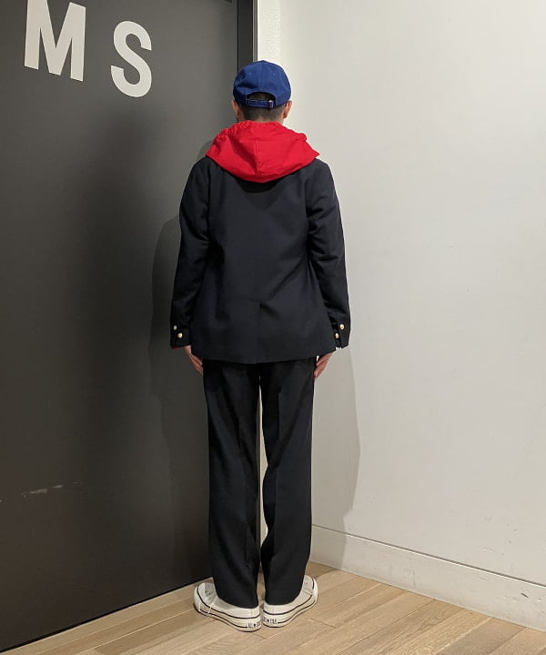 土田 達也さんの「BEAMS WOMEN｜BEAMS BOY / ポリエステル ウール 3ボタン ブレザー」を使ったコーディネート