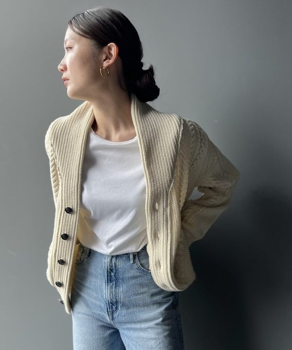 隈元 楓さんの「BEAMS WOMEN｜upper hights / THE NIECE デニムパンツ」を使ったコーディネート