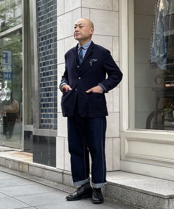 ウォームスーツ TAKA-Q｜ストレッチウォッシャブル スリムフィット 2ボタン2