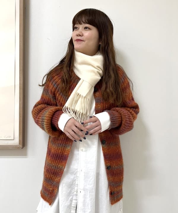 カスタニ モモノさんの「BEAMS WOMEN｜BEAMS BOY / アスコットタイ ワンピース」を使ったコーディネート