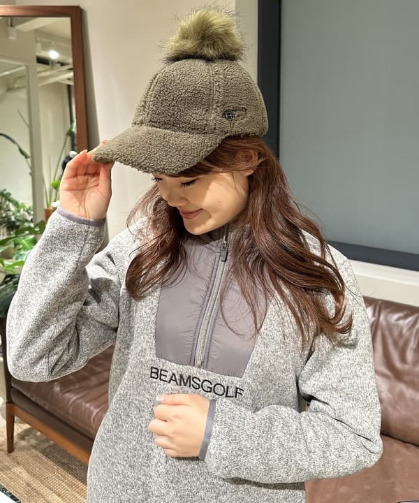 ビームスゴルフ　シャギースリーブニット　未使用　美品　サイズL ビームス ゴルフ 神戸（833544） スタイリング・コーディネイト｜BEAMS