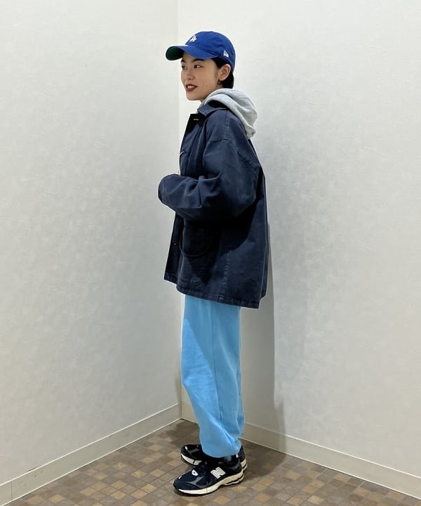 葵さんの「BEAMS WOMEN｜ナバルボーダー ビッグ ボートネック カットソー」を使ったコーディネート