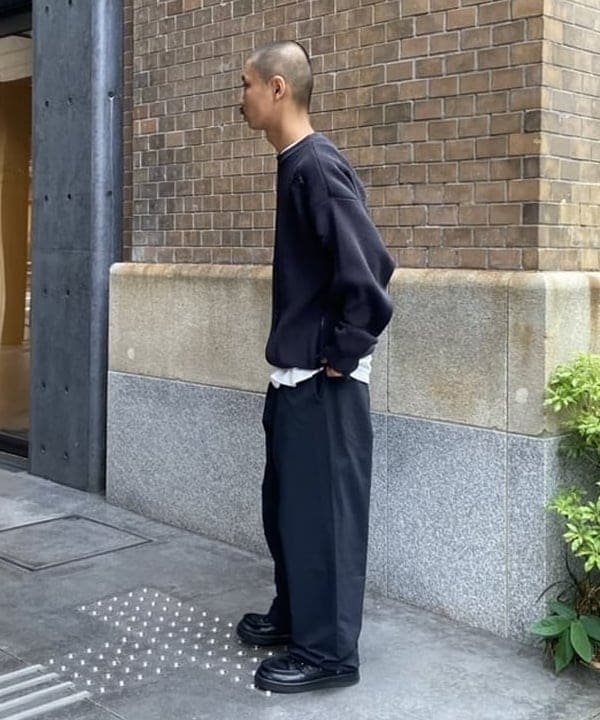 COMOLI × BEAMS バーシティジャケット＆スウェットセットアップ