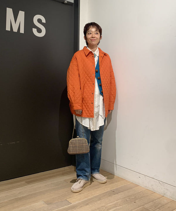 矢野(青木)優香さんの「BEAMS WOMEN｜BEAMS BOY / ボーイ メモリープリント ワンピース」を使ったコーディネート