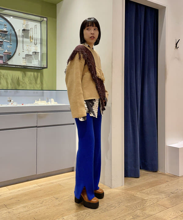 キホさんの「BEAMS WOMEN｜Ray BEAMS / プラットフォーム ブーツ」を使ったコーディネート