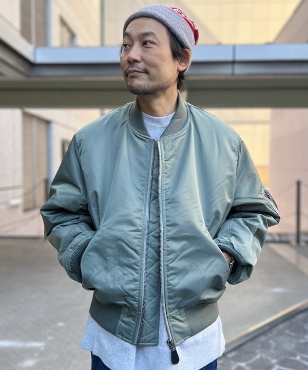 ザキサンさんの「BEAMS WOMEN｜BEAMS / MA-1」を使ったコーディネート