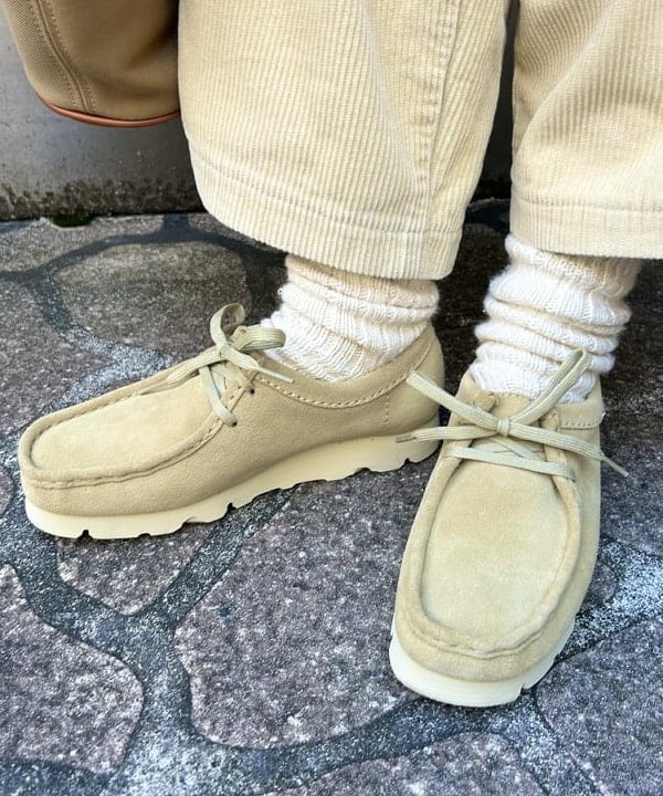 まつむさんの「BEAMS WOMEN｜CLARKS ORIGINALS / Wallabee Boot GTX 23SS」を使ったコーディネート