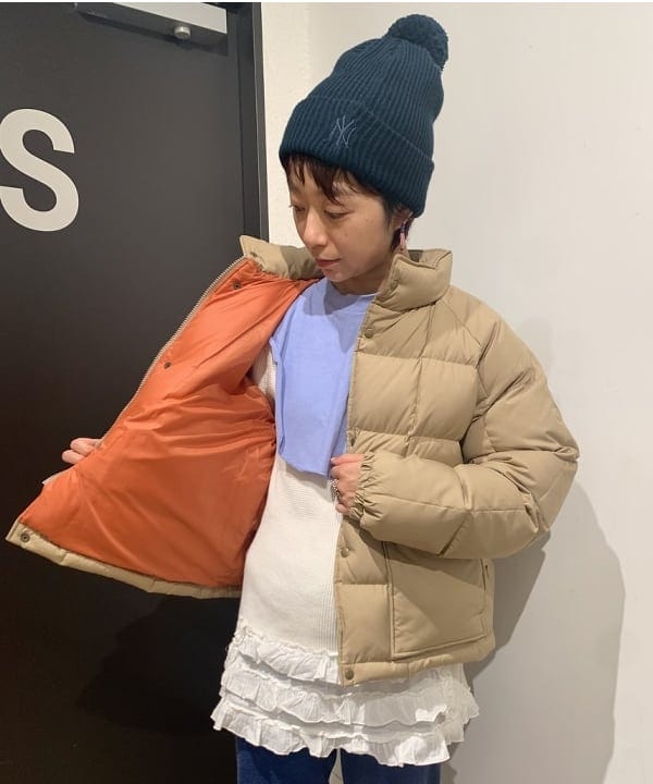 矢野(青木)優香さんの「BEAMS WOMEN｜Cal Cru × BEAMS BOY / 別注 クルーネック」を使ったコーディネート