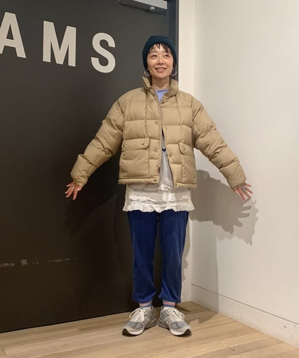 矢野(青木)優香さんの「BEAMS WOMEN｜Cal Cru × BEAMS BOY / 別注 クルーネック」を使ったコーディネート
