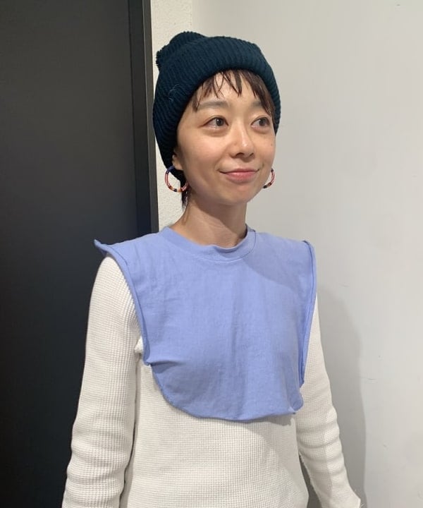 矢野(青木)優香さんの「BEAMS WOMEN｜Cal Cru × BEAMS BOY / 別注 クルーネック」を使ったコーディネート