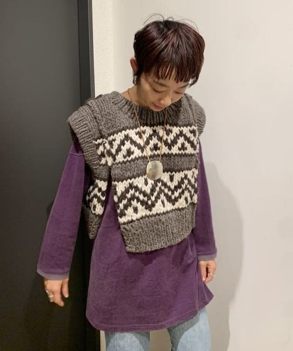 矢野(青木)優香さんの「BEAMS WOMEN｜」を使ったコーディネート