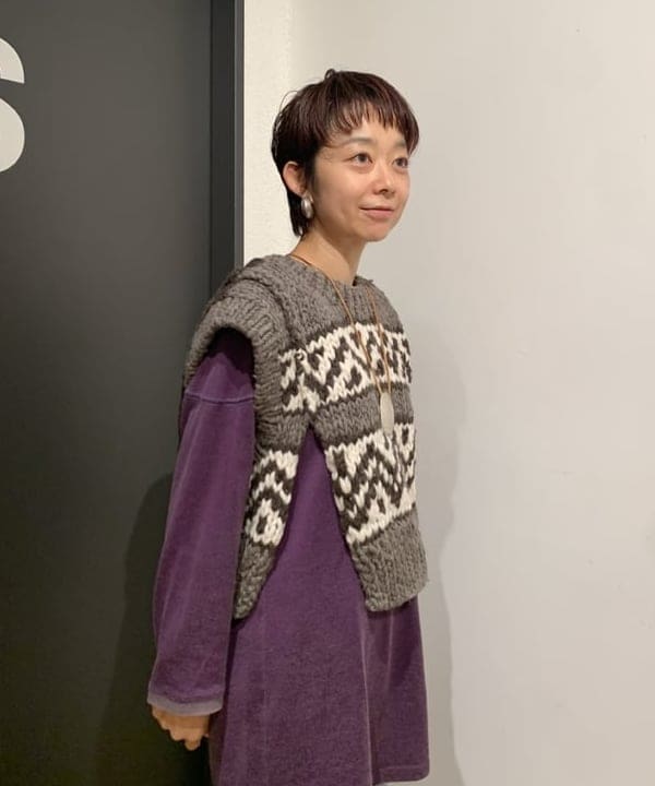 矢野(青木)優香さんの「BEAMS WOMEN｜」を使ったコーディネート
