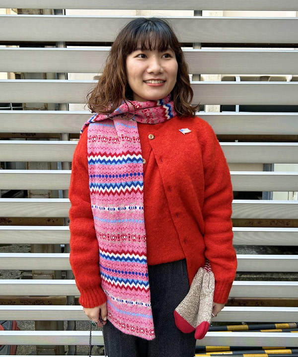 まつむさんの「BEAMS WOMEN｜BEAMS BOY / がま口 ビッグ ポーチ」を使ったコーディネート