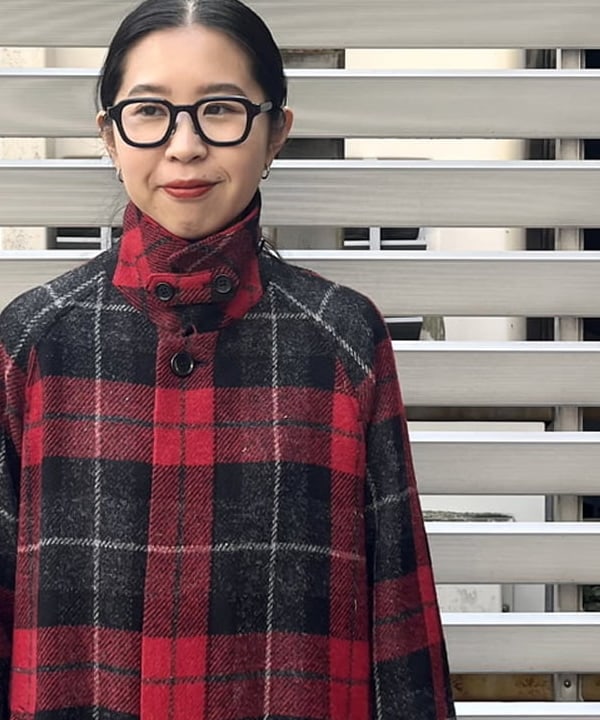 ミナミマリコさんの「BEAMS WOMEN｜BEAMS BOY / リブ タートル ロングスリーブ」を使ったコーディネート