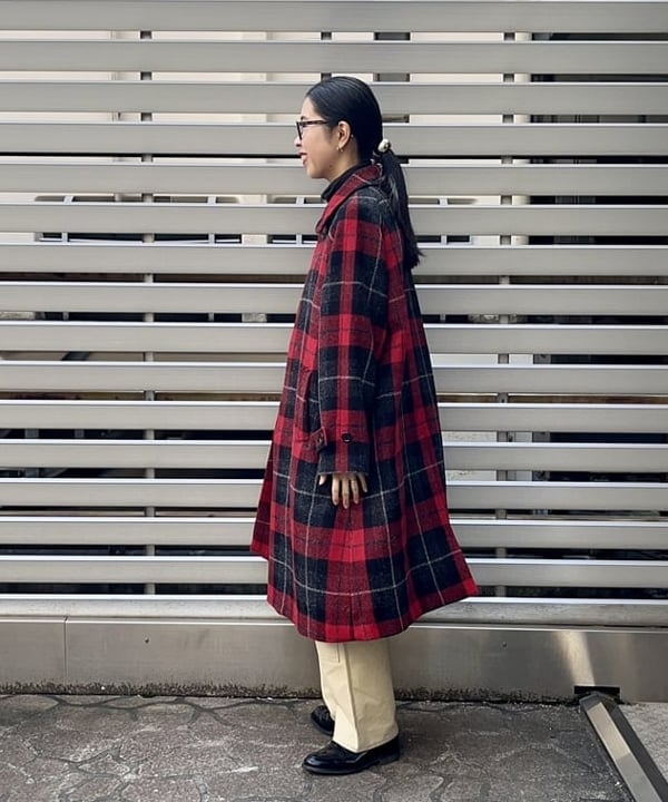 ミナミマリコさんの「BEAMS WOMEN｜BEAMS BOY / リブ タートル ロングスリーブ」を使ったコーディネート