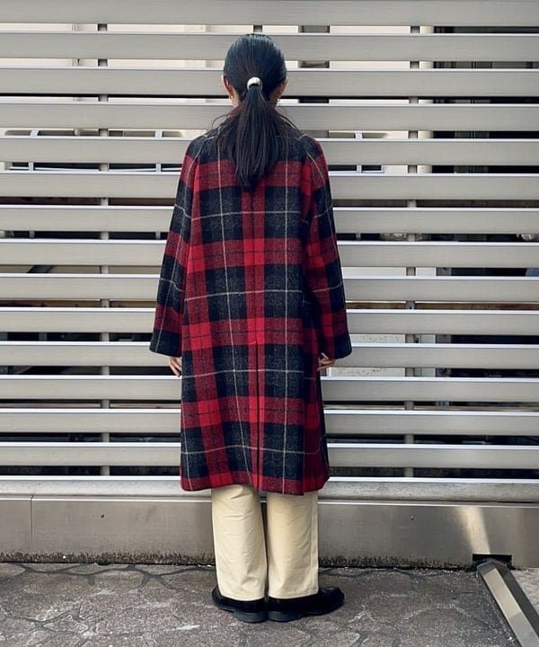 ミナミマリコさんの「BEAMS WOMEN｜BEAMS BOY / リブ タートル ロングスリーブ」を使ったコーディネート