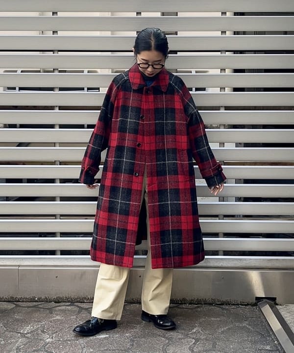 ミナミマリコさんの「BEAMS WOMEN｜BEAMS BOY / リブ タートル ロングスリーブ」を使ったコーディネート