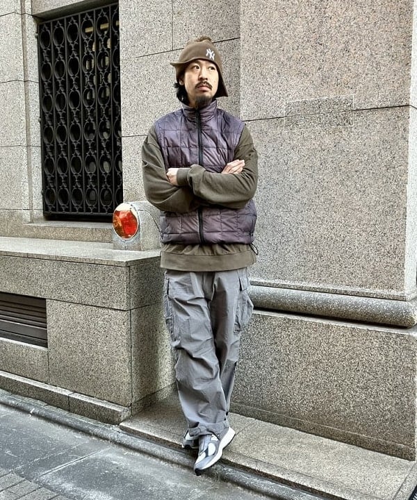 BEAMS / 別注 Ear Flap Pom-Pom Knit Cap