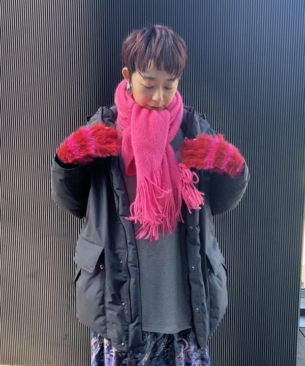 矢野(青木)優香さんの「BEAMS WOMEN｜BEAMS BOY / ラメ リブ クルー ソックス NEW」を使ったコーディネート