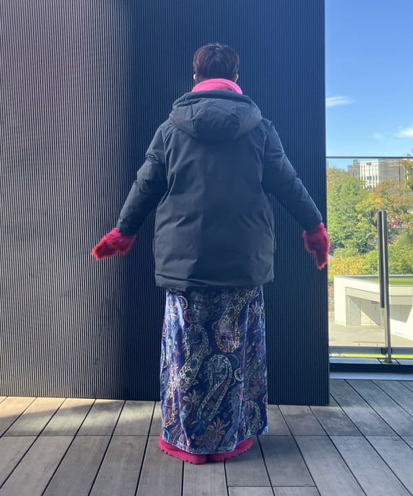 矢野(青木)優香さんの「BEAMS WOMEN｜BEAMS BOY / ラメ リブ クルー ソックス NEW」を使ったコーディネート