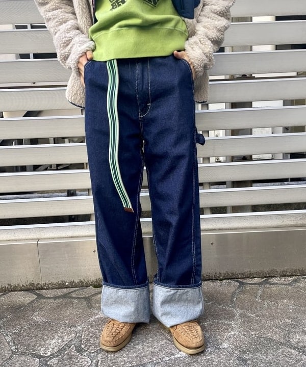 みりさんの「BEAMS WOMEN｜cableami &times; BEAMS BOY / 別注 シャギー チェック キャップ」を使ったコーディネート