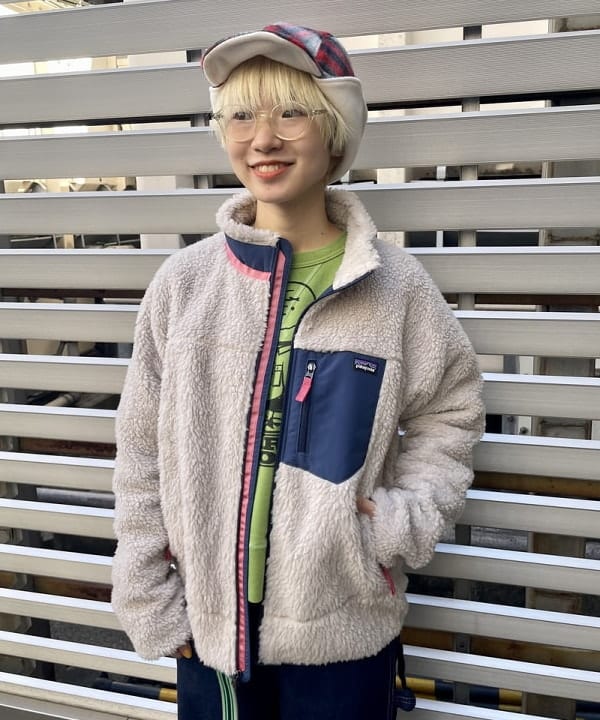 みりさんの「BEAMS WOMEN｜cableami &times; BEAMS BOY / 別注 シャギー チェック キャップ」を使ったコーディネート