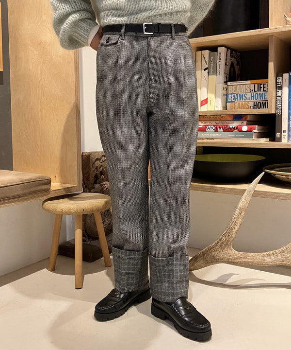 矢野(青木)優香さんの「BEAMS WOMEN｜コットン サーマル クルーネック ロングスリーブ Tシャツ」を使ったコーディネート