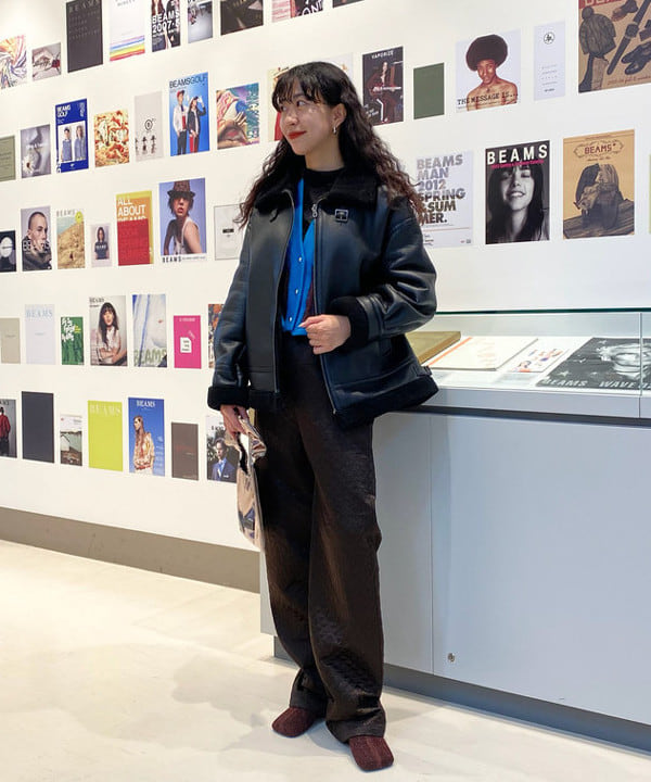 マツド ユメカさんの「BEAMS WOMEN｜Ray BEAMS / キルティング パンツ」を使ったコーディネート