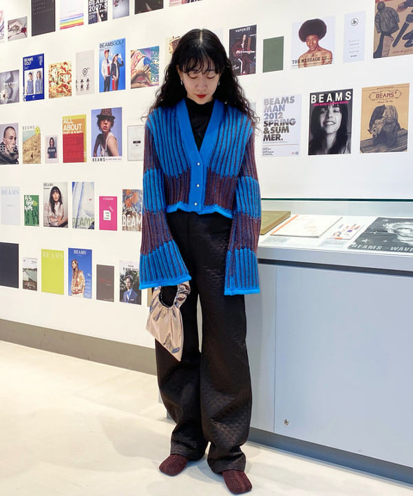 マツド ユメカさんの「BEAMS WOMEN｜Ray BEAMS / キルティング パンツ」を使ったコーディネート