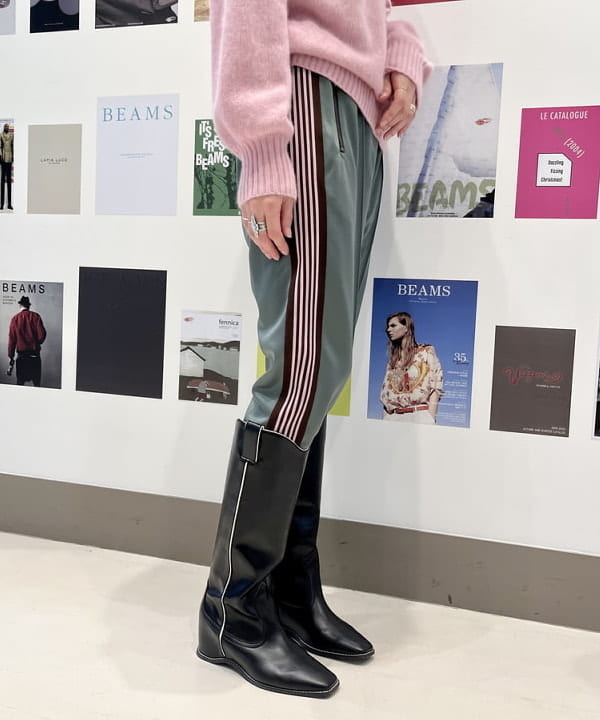 kigoさんの「BEAMS WOMEN｜Ray BEAMS / ストレッチ レース ハイネック トップス」を使ったコーディネート