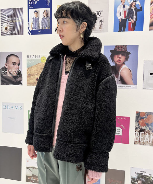 kigoさんの「BEAMS WOMEN｜Ray BEAMS / ストレッチ レース ハイネック トップス」を使ったコーディネート
