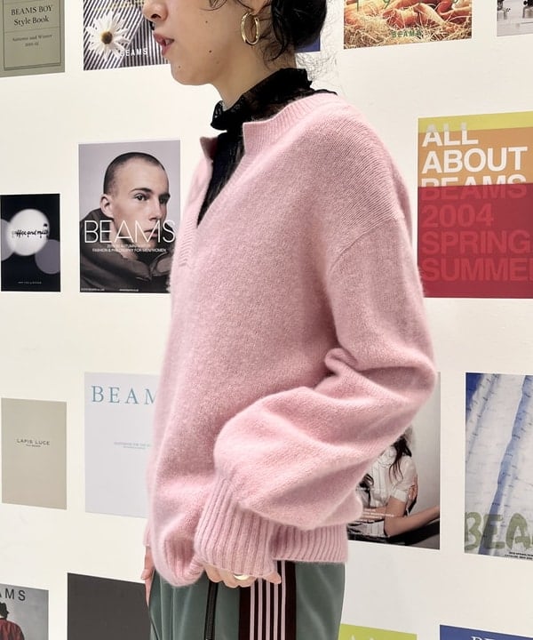kigoさんの「BEAMS WOMEN｜Ray BEAMS / ストレッチ レース ハイネック トップス」を使ったコーディネート