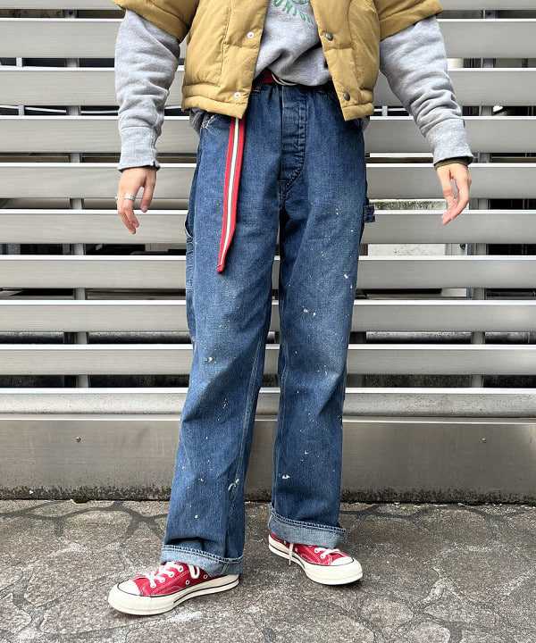 ミナミマリコさんの「BEAMS WOMEN｜BEAMS BOY / リブ タートル ロングスリーブ」を使ったコーディネート