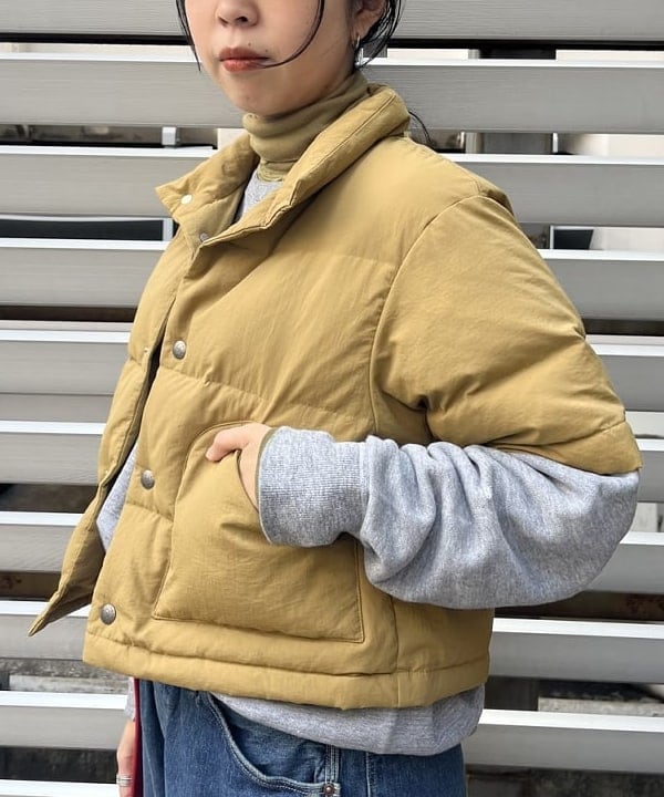 ミナミマリコさんの「BEAMS WOMEN｜BEAMS BOY / リブ タートル ロングスリーブ」を使ったコーディネート