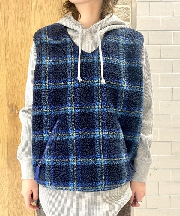 笠井 祐希さんの「BEAMS WOMEN｜Healthknit × BEAMS BOY / ワッフル プルオーバー パーカ」を使ったコーディネート