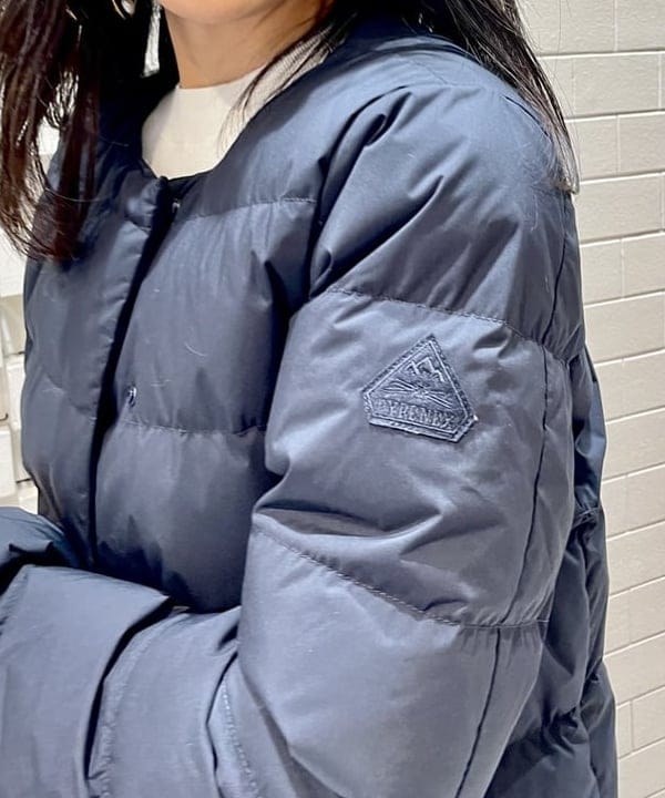 五十峯 さよさんの「BEAMS WOMEN｜PYRENEX × Demi-Luxe BEAMS / 別注 CANNES SOFT ダウンジャケット」を使ったコーディネート