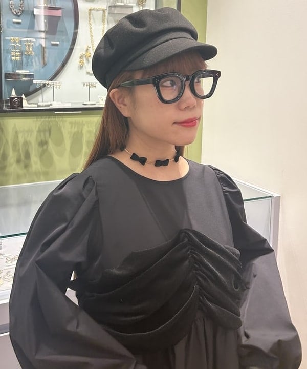 オカベ　アヤカさんの「BEAMS WOMEN｜Ray BEAMS / タフタ ビスチェ ミニ ワンピース」を使ったコーディネート