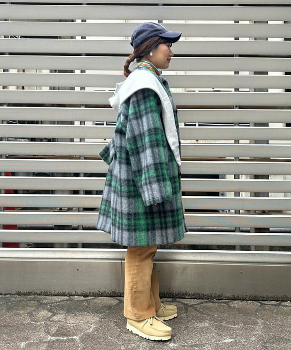 まつむさんの「BEAMS WOMEN｜CLARKS ORIGINALS / Wallabee Boot GTX 23SS」を使ったコーディネート