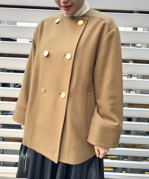 千田 静香さんの「BEAMS WOMEN｜TOFF&LOADSTONE / ジョリー ミニボストン ショルダーバッグ」を使ったコーディネート