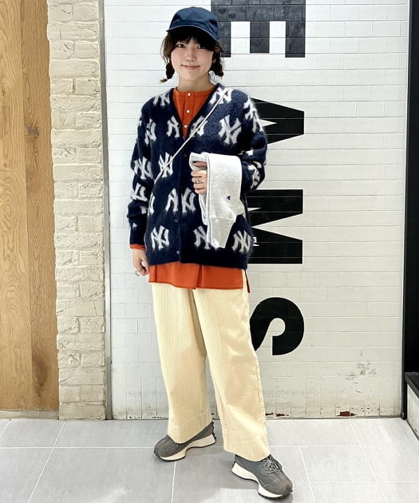 Champion × BEAMS BOY / 別注 スウェット マフラー|BEAMS WOMEN