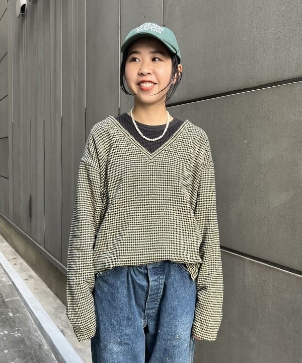ミナミマリコさんの「BEAMS WOMEN｜BEAMS BOY / ベロア リボン ヘアゴム」を使ったコーディネート