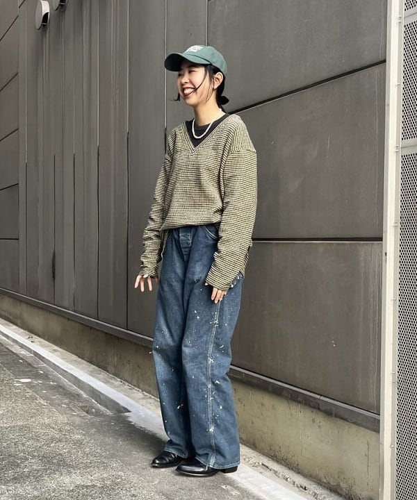 ミナミマリコさんの「BEAMS WOMEN｜BEAMS BOY / ベロア リボン ヘアゴム」を使ったコーディネート