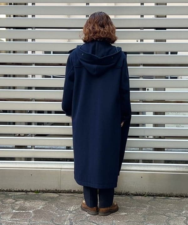 まつむさんの「BEAMS WOMEN｜BEAMS BOY / ポリエステル ウール シンチ バック スラックス」を使ったコーディネート