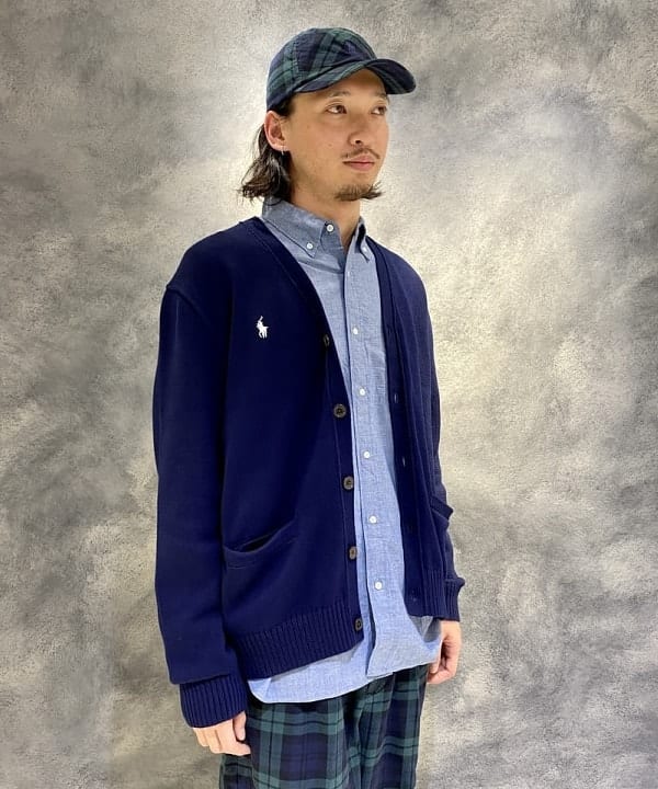 りゅうりゅうさんの「BEAMS WOMEN｜BEAMS PLUS / シャンブレー ボタンダウン シャツ」を使ったコーディネート