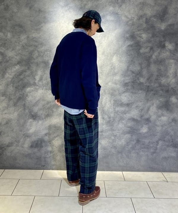 りゅうりゅうさんの「BEAMS WOMEN｜BEAMS PLUS / シャンブレー ボタンダウン シャツ」を使ったコーディネート